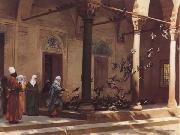 Les Pigeons (mk32) Jean Leon Gerome